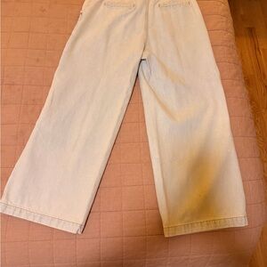 FRNCH Paris Light wash Wide leg Jeans